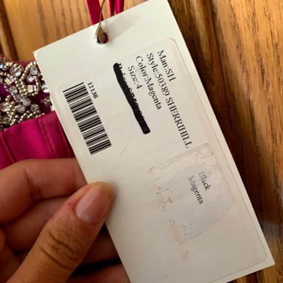 Sherri Hill #50389-Magenta  Pageant/Prom Dress - Picture 7 of 12